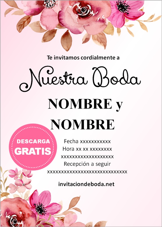 Invitaciones de Casamientos